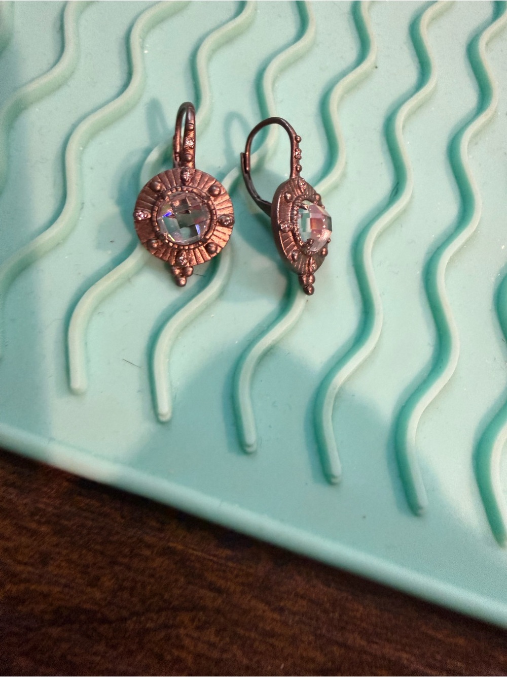 Freida Rothman Sterling Drop Earrings